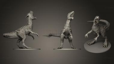 3D model Armored Raptor (STL)